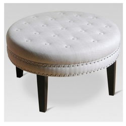 Beige Ottoman