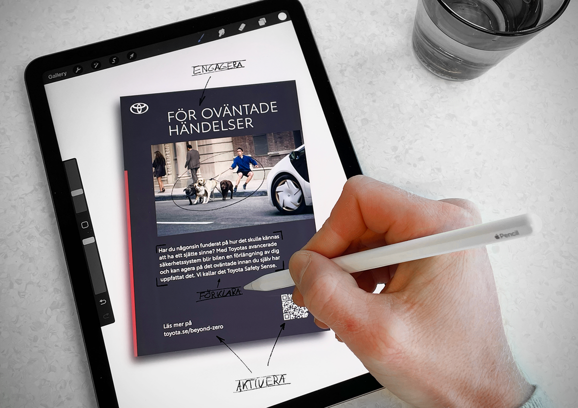 Toyota Kommunikationsstrategi Varumärkesupplevelse Grafisk design Kundresa