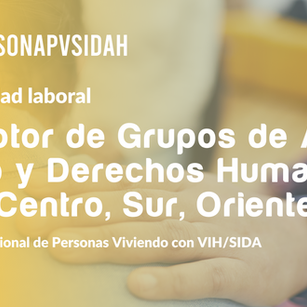 Convocatoria a concurso: Promotor (a) de Grupos de Auto Apoyo y DD.HH. de la Zona Centro, Sur, Oriente.