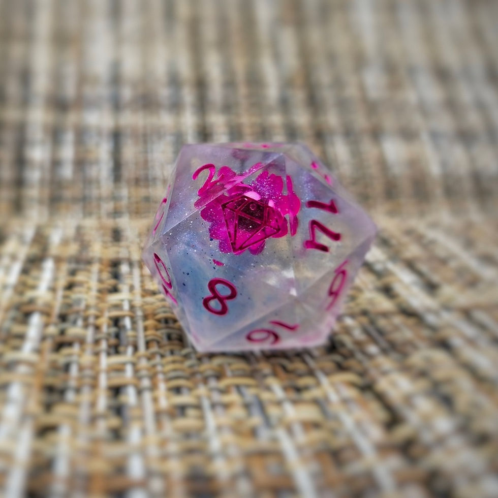 Thumbnail: Pink Wildflower - Single D20