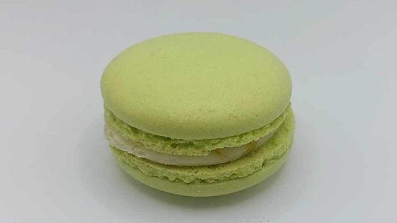 Macaron classique Citron Vert Yuzu