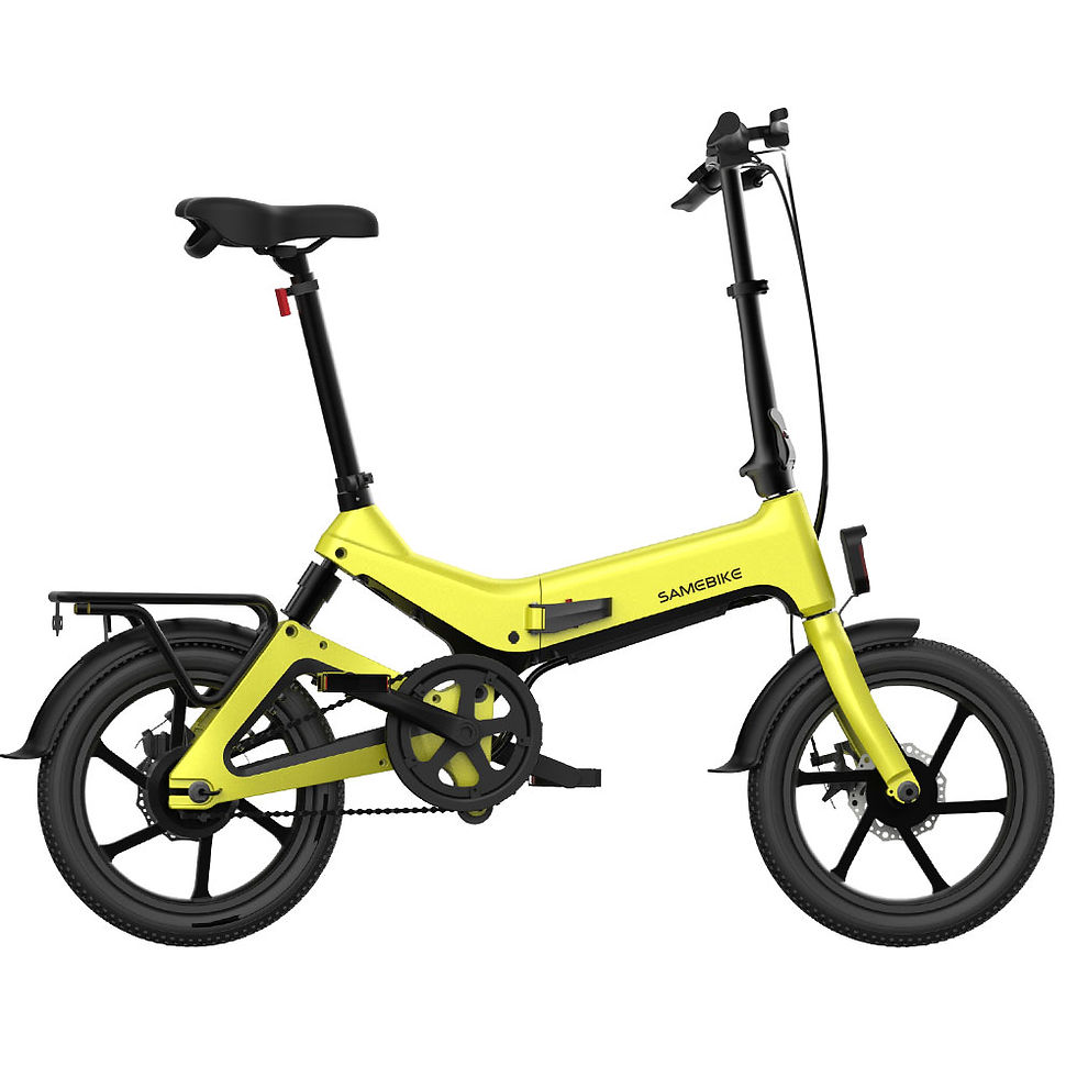 Thumbnail: SAMEBIKE G7186 Electric Bicycle Foldable E-bike BLACK