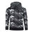 Thumbnail: CAMO-F Men Fashionable Hoodie Cool Camouflage Sweater Casual Pullover gray_XL