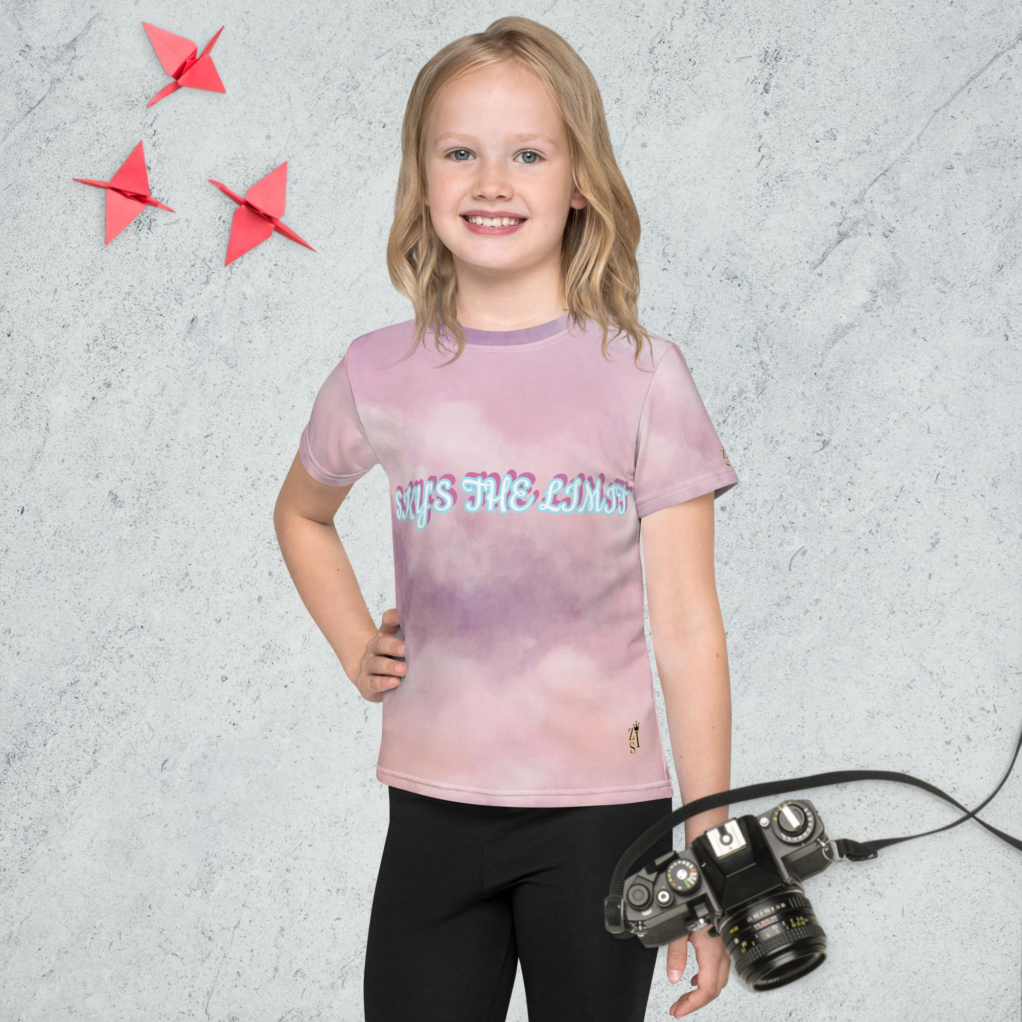 ZISI SKY'S THE LIMIT Kids crew neck t-shirt