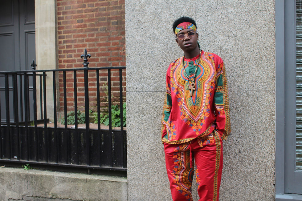 Thumbnail: African Festival Print Dashiki Outfit (Continent Clothing)