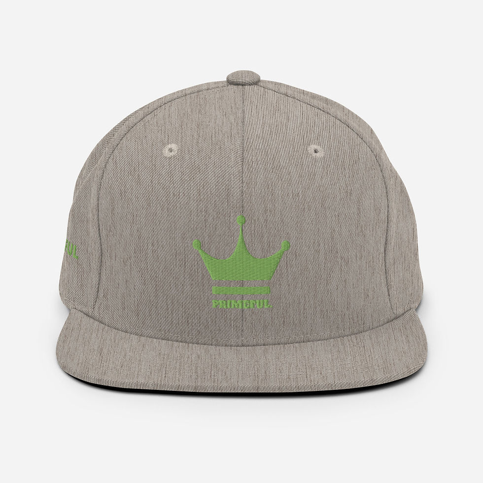 Thumbnail: PRIMEFUL EMERALD EMPIRE Snapback Hat 