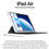 Thumbnail: Apple iPad Air 10.5-inch TouchID Super Portable IOS Tablet Deep Gray 256GB