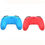 Thumbnail: 1 Pair of Bluetooth Wireless Game Controller for Switch Pro Light gray