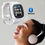 Thumbnail: SIMU Sports Timing Watch Smart Bluetooth Electronic Watch SIM Card Watch Blue