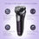 Thumbnail: FLYCO Triple Blade Barbeador purple_British regulatory