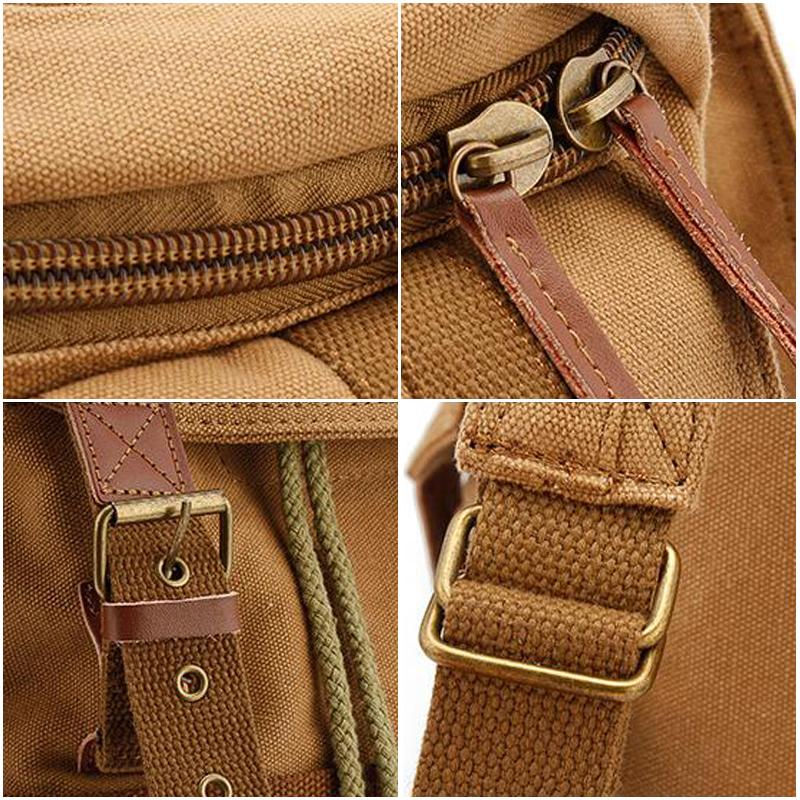 Thumbnail: Canvas DSLR Camera Backpack QSM1233 (RockCow)