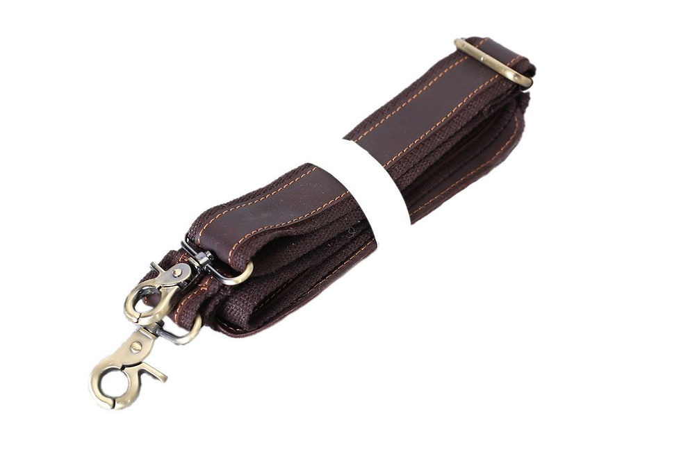 Thumbnail: Vintage Genuine Cow Leather Travel Bag L1180 (RockCow)