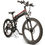Thumbnail: SAMEBIKE LO26 Electric Bicycle Foldable Bike Variable Speed City E-bike BLACK