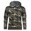 Thumbnail: CAMO-F Men Fashionable Hoodie Cool Camouflage Sweater Casual Pullover green_L