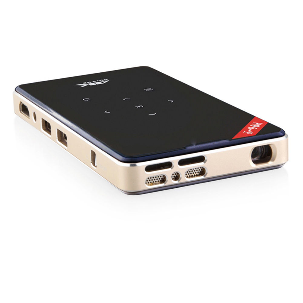 Amlogic Mini Projector Wireless Pocket Media Player Projector 2+16G (EU REG)