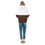 Thumbnail: Nutella Chocolate Printed Hoodie for Men and Women Chocolate XL