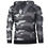 Thumbnail: CAMO-F Men Fashionable Hoodie Cool Camouflage Sweater Casual Pullover gray_L