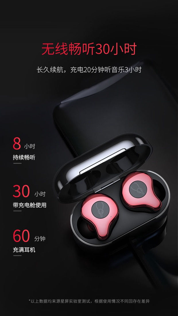 Thumbnail: Sabbat E12 TWS 5.0 Wireless Bluetooth In-ear Headphones Auto-Pairing IPX5 CYAN.B