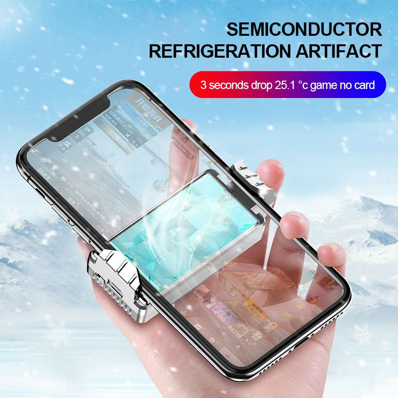 Thumbnail: Air Cooler Mobile Phone Fast Radiator Cooling Fan black