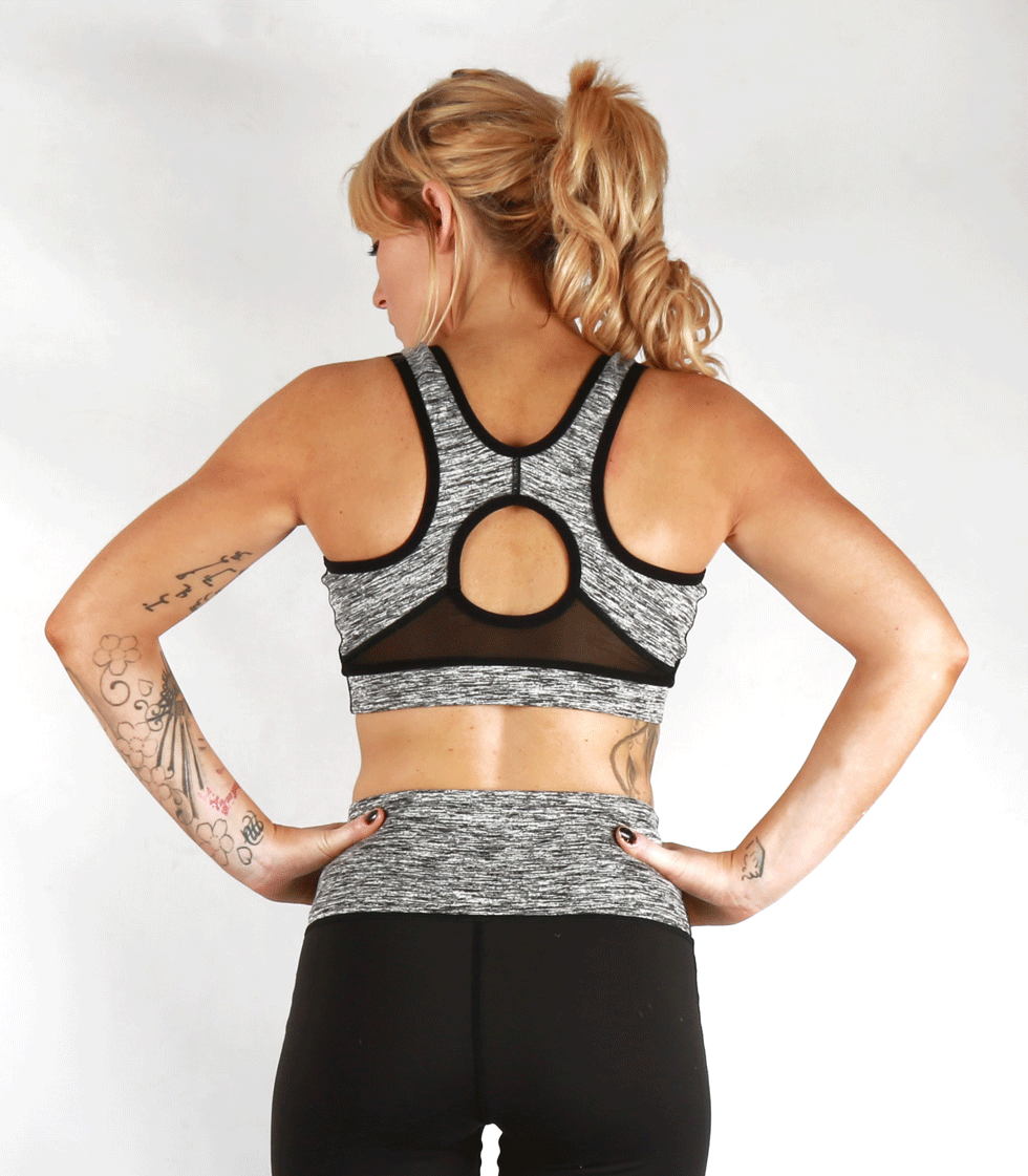 Thumbnail: Grey Crop Top (Combat Dollies)