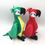 Thumbnail: 12in BLU & Jewel 2PCS Rio Plush Toy Parrot  Stuffed Animal Doll for Kids RED