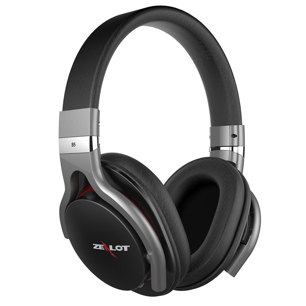 ZEALOT B5 Stereo Bass Bluetooth 4.0 Headphones Over Ear Wireless Earphone BLACK