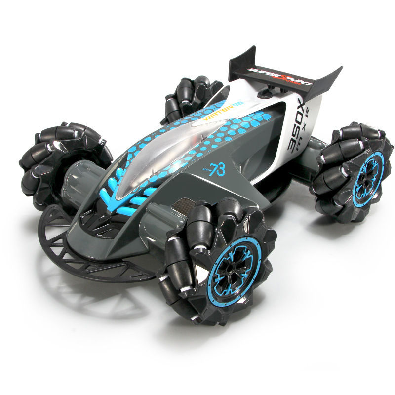 Thumbnail: 114 2.4G RC Stunt Car Gesture Sensing Spray Drift Car 4WD blue_1:14