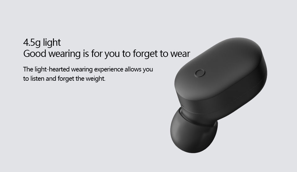 Thumbnail: Xiaomi Mi Bluetooth Headset Mini IPX4 Waterproof Wireless Earphone BT 4.1 WHITE