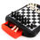Thumbnail: Portable Magnetic Chess Board Set Drawer Style Games Accessories Children