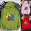 Thumbnail: KAWS Men Women Sweatshirt Loose Hoodie Pullover Pink L