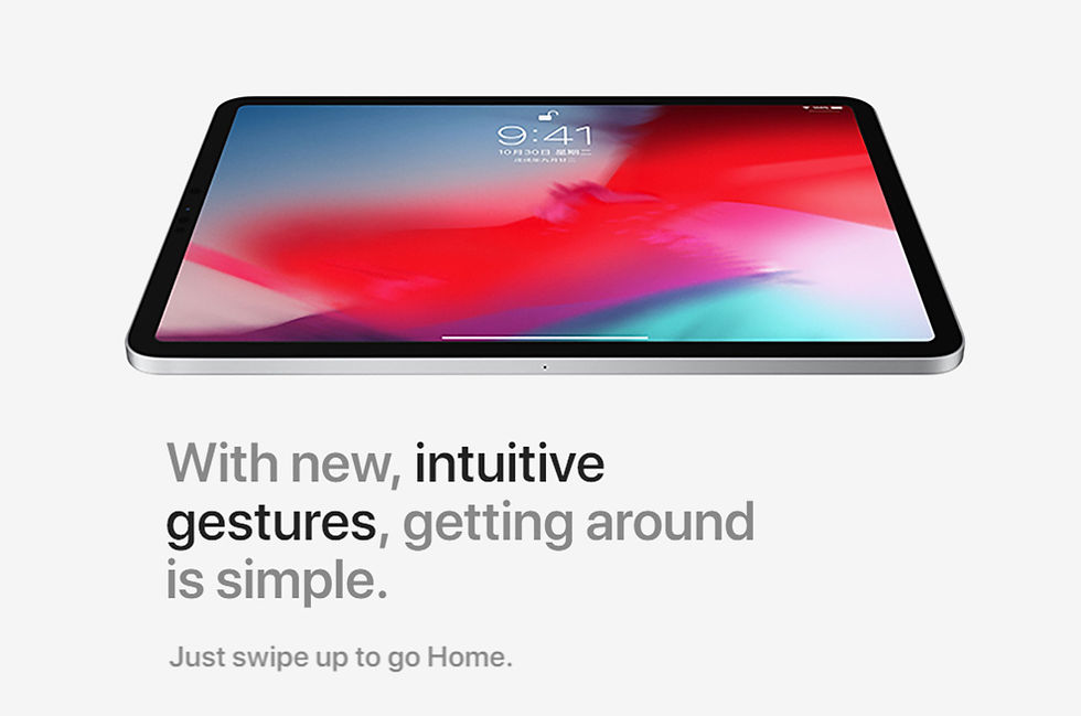 Thumbnail: Apple iPad Pro 11inch Super Slim IOS Tablet PC Silver 64GB