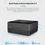 Thumbnail: KB2 Mini PC Computer Host Square Windows10/Linux Black