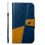 Thumbnail: For iPhone XS MAX 6.5 inch Hit Color Stitching Leather Protective Phone Case