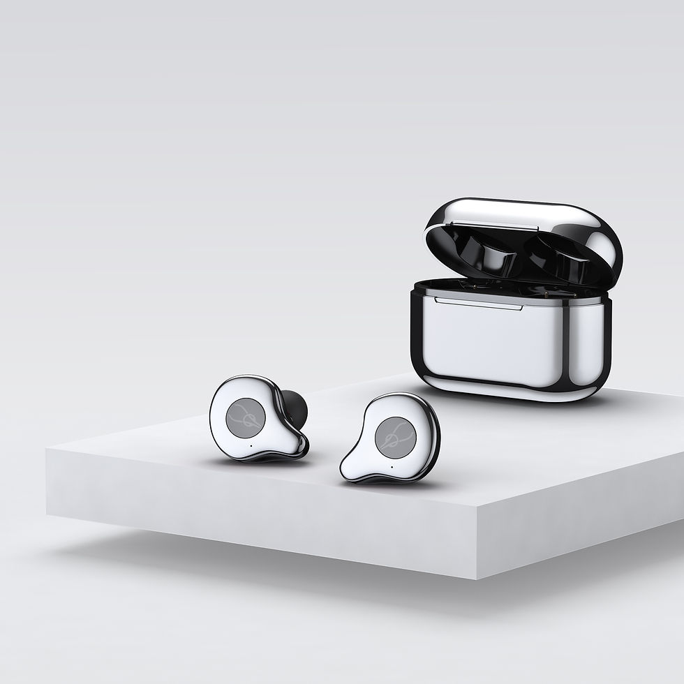 Thumbnail: Sabbat E12 TWS 5.0 Wireless Bluetooth In-ear Headphones Auto-Pairing IPX5 CYAN.B