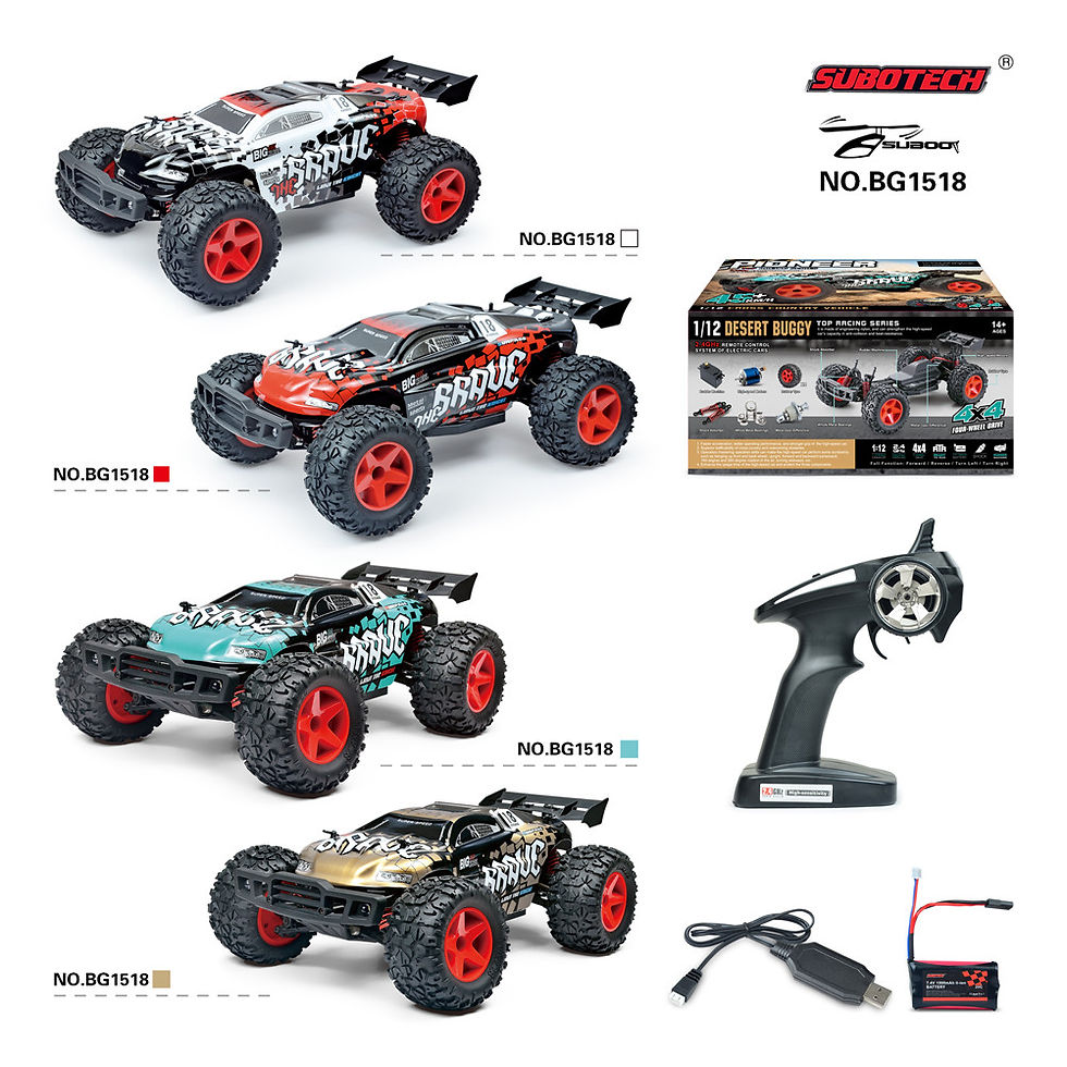 Thumbnail: SUBOTECH BG1518 1/12 2.4G 4WD High Speed 35Km/h Off-Road GREEN