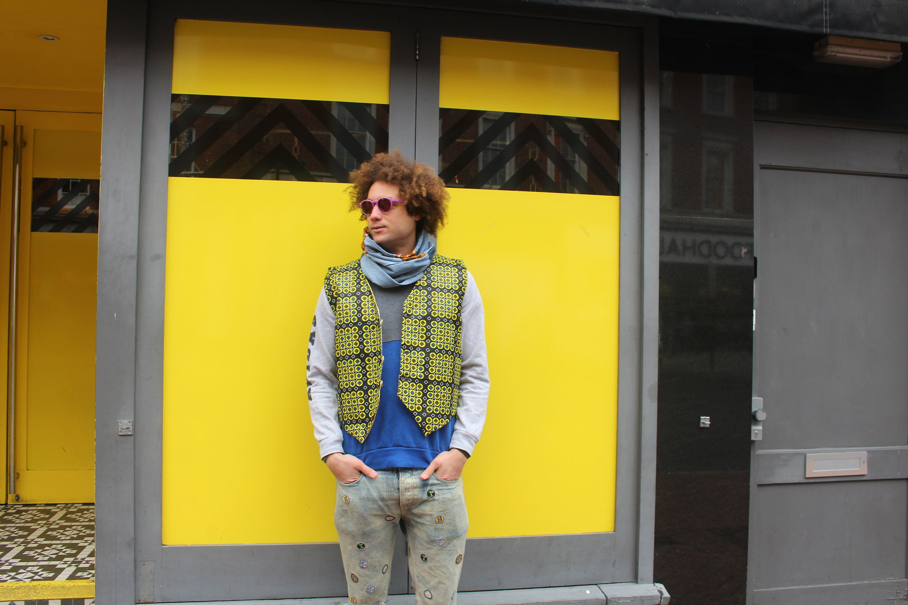 Boho Waistcoat African Vest Ankara Vest (Continent Clothing)