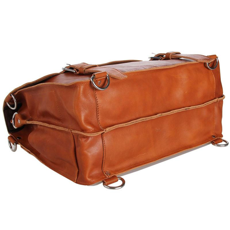 Thumbnail: Handmade Vintage Leather Travel Bag 7161 (RockCow)