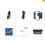Thumbnail: Beelink Gemini X55 Mini PC Quad Core black 8 + 128 UK Plug
