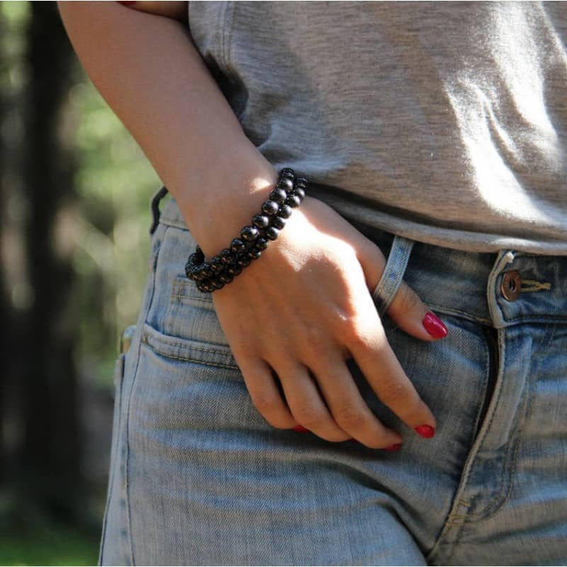 Thumbnail: Shungite bracelets wholesale set (Karelian Heritage)