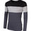 Thumbnail: Yong Horse Men's Color Block Slim Fit Dark gray + sapphire blue S
