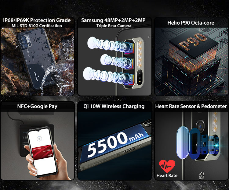 Thumbnail: Ulefone Armor 7E Rugged Mobile Phone Helio P90