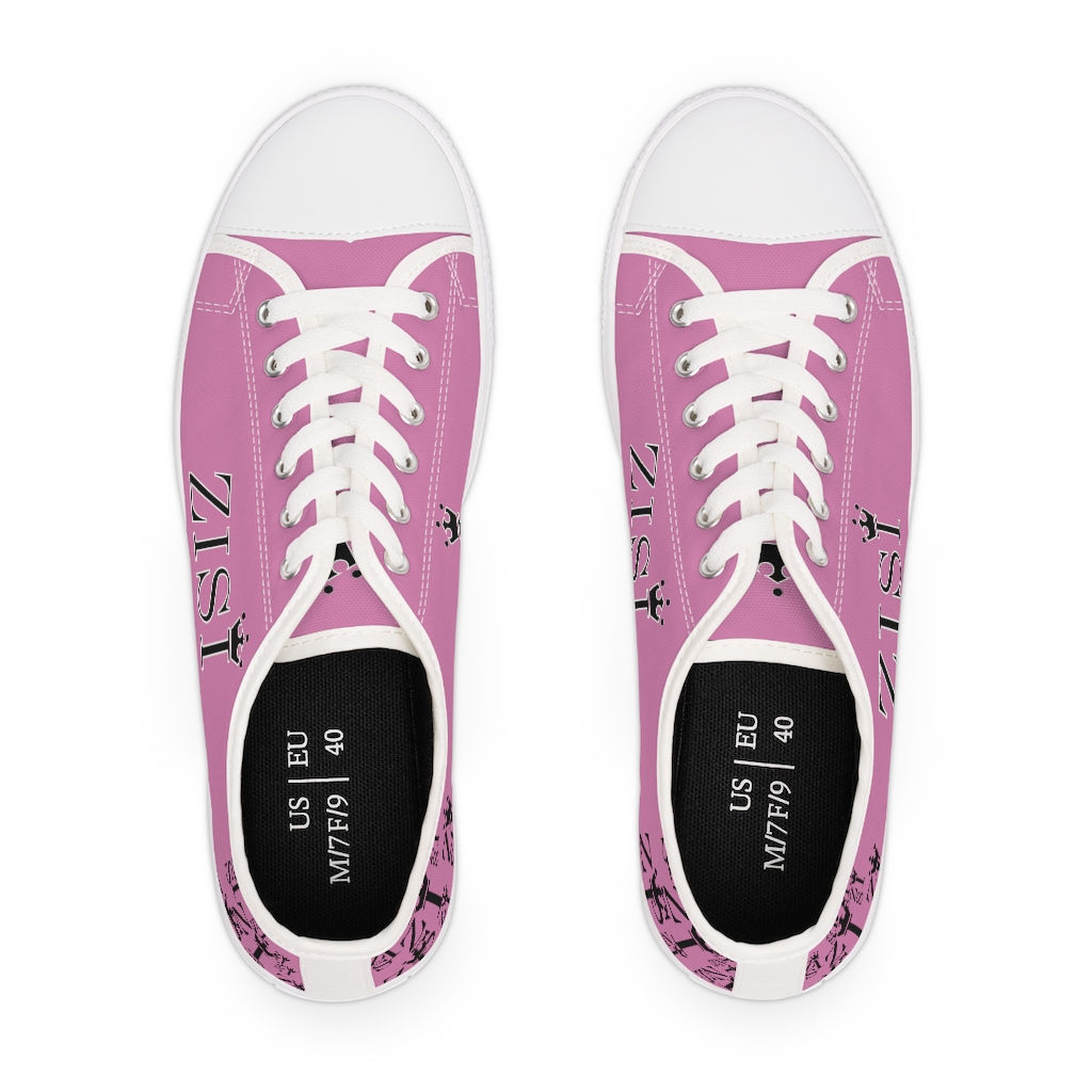 ZISI SPECIAL GIRL Women's Pink lilac Low Top Sneakers