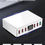 Thumbnail: Travel Charger 6-USB Port Digital Display USB Charging Plug US Plug