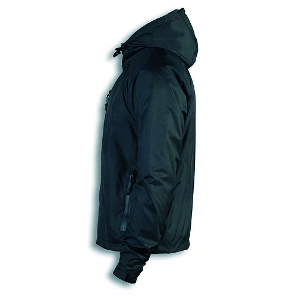 Thumbnail: Mens Windbreaker: Blue, Black & White (Qube Active)