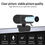 Thumbnail: HDWeb Camera with Built-in HD Microphone 1920 x 1080p Web Cam black