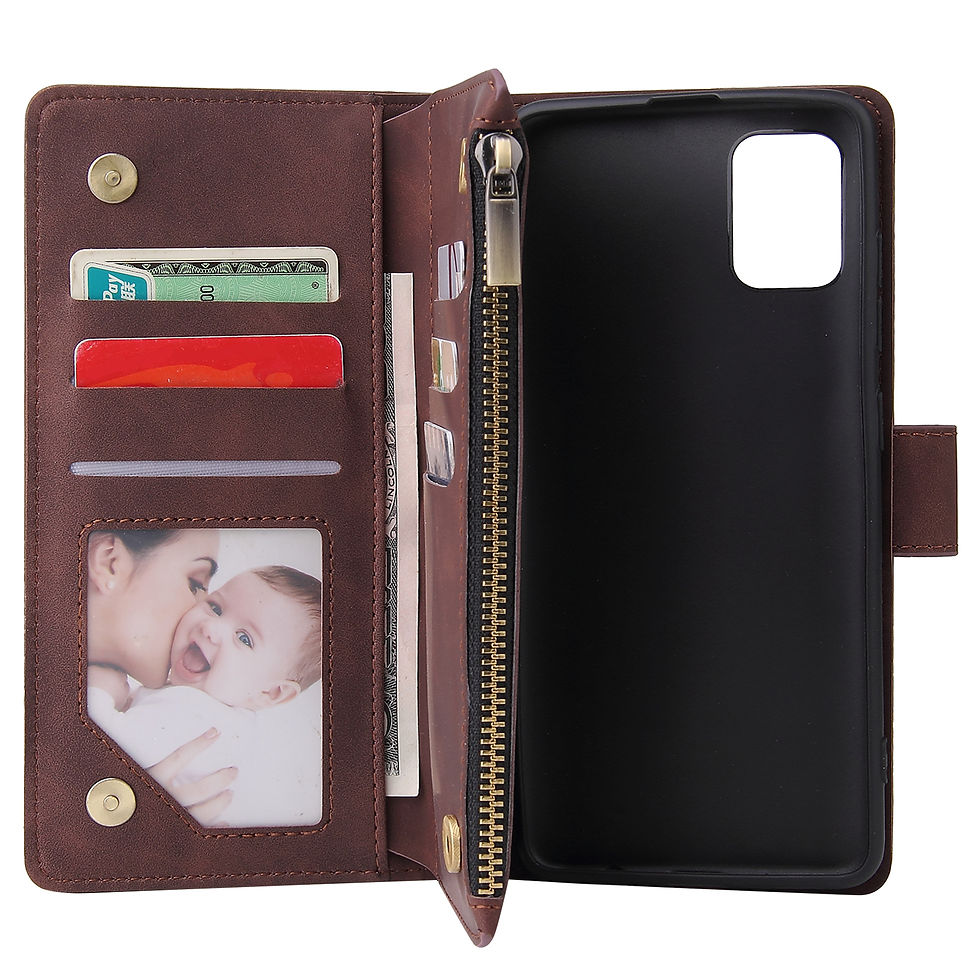 Thumbnail: Samsung A51 Case Smartphone Shell Protection Phone Cover Coffee