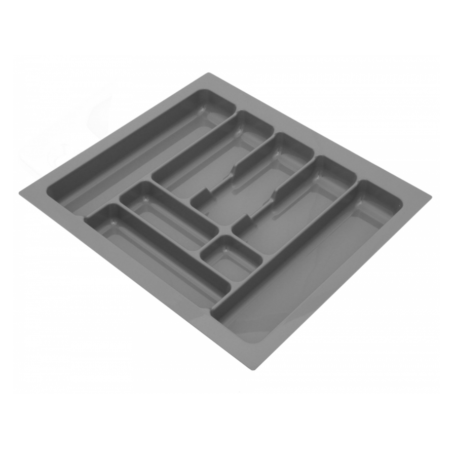 Thumbnail: Cutlery Tray for Drawer, Cabinet Widths: 300-1200mm, Depth: 490mm, Metallic