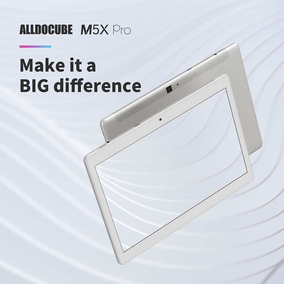 Thumbnail: Original ALLDOCUBE M5X Pro 10.1 inch 4G Phablet Silver British reg+ leather case