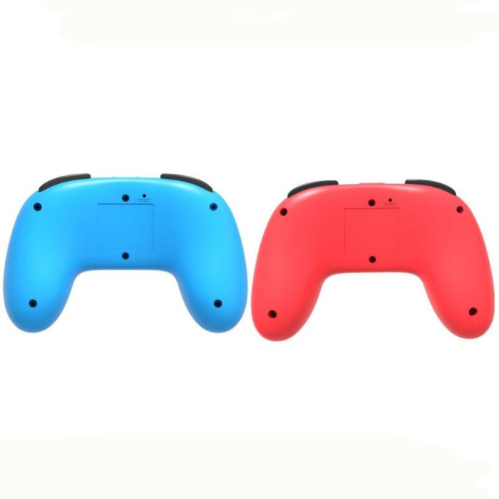 Thumbnail: 1 Pair of Bluetooth Wireless Game Controller for Switch Pro Dark gray + yellow