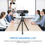 Thumbnail: HXSJ 1080P HD Webcam with Mic Fast Autofocus Web Camera with Protective Cover HD